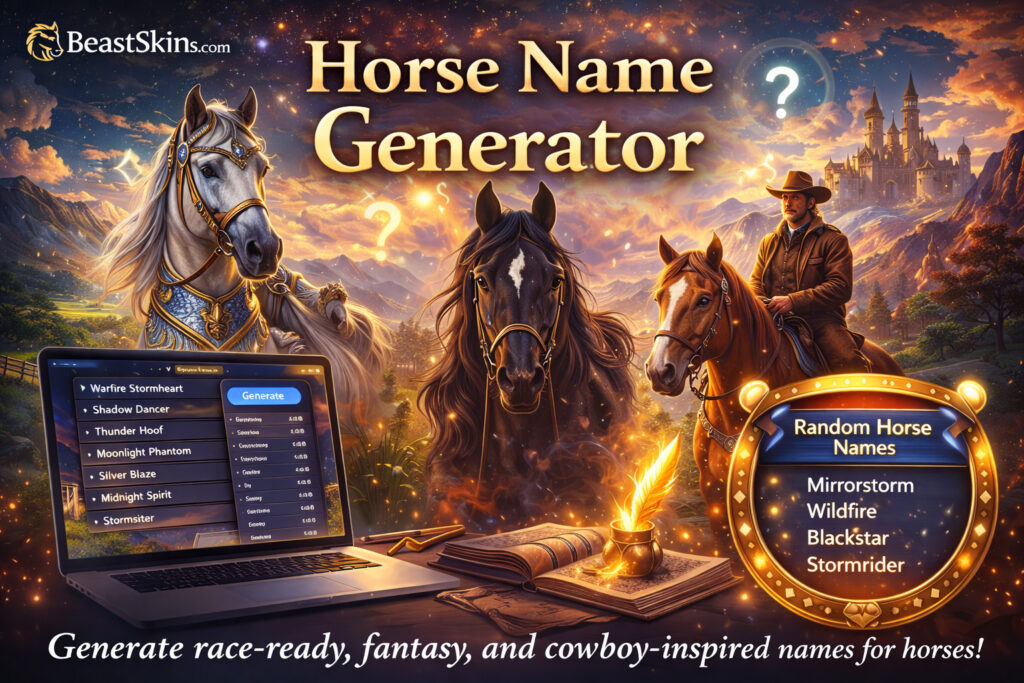 horse name generator