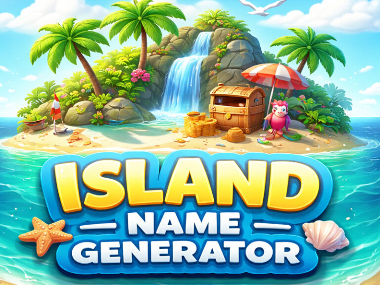 Island Name Generator – Generate Unique Island Names Free