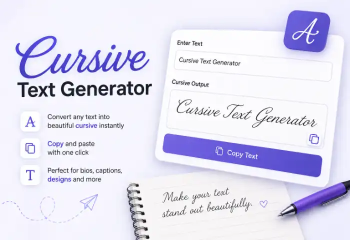 cursive text generator copy and paste